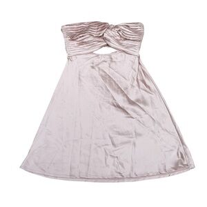 Princess Polly Blush Strapless Dress Size 8